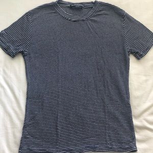 Navy Striped Tshirt